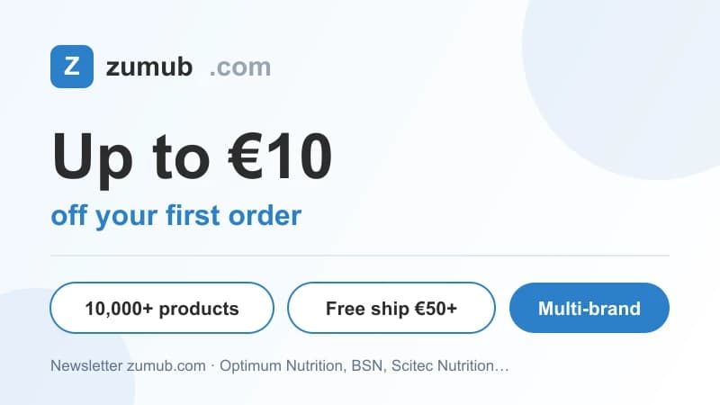 Zumub: up to €10 off your first order, 10,000+ multi-brand products, free delivery from €50 in France