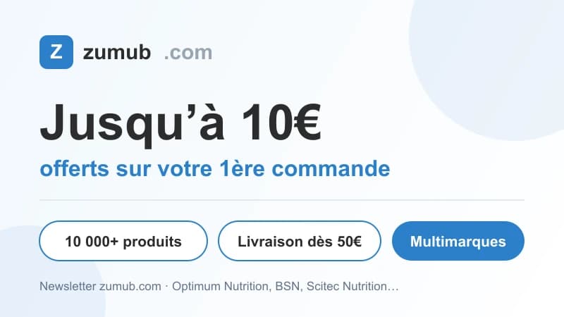 Zumub : jusqu'à 10€ offerts sur la 1ère commande, 10 000+ produits multimarques, livraison gratuite dès 50€ en France