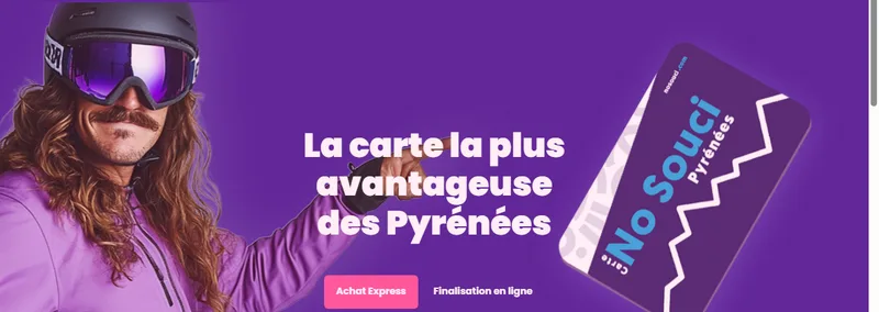 Carte No Souci Pyrénées : la carte la plus avantageuse pour skier sur les 14 domaines du réseau N'PY