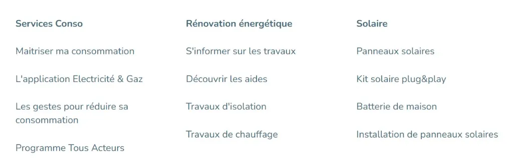 Services TotalEnergies consommation rénovation énergétique panneaux solaires
